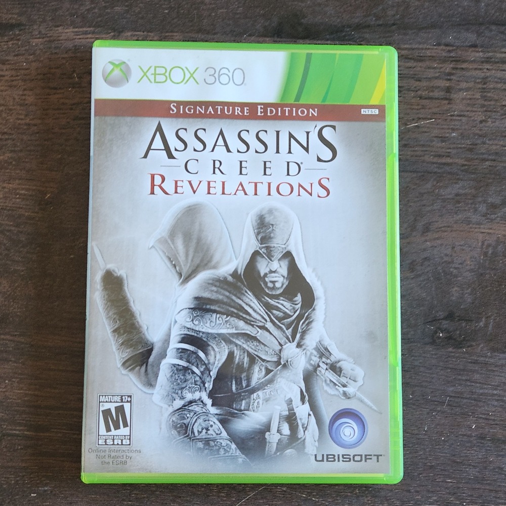 Assassins Creed‎ Revelations Signature Edition Xbox 360 Game Complete